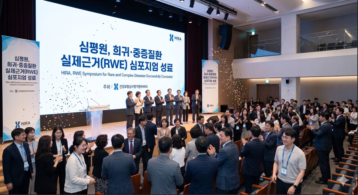 심평원, 희귀·중증질환 실제근거(RWE) 심포지엄 성료