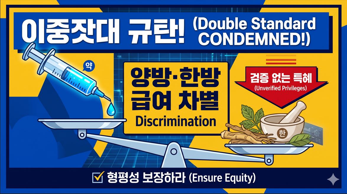 의협 한특위, 정부 '저가치의료·한방 급여 이중잣대' 규탄