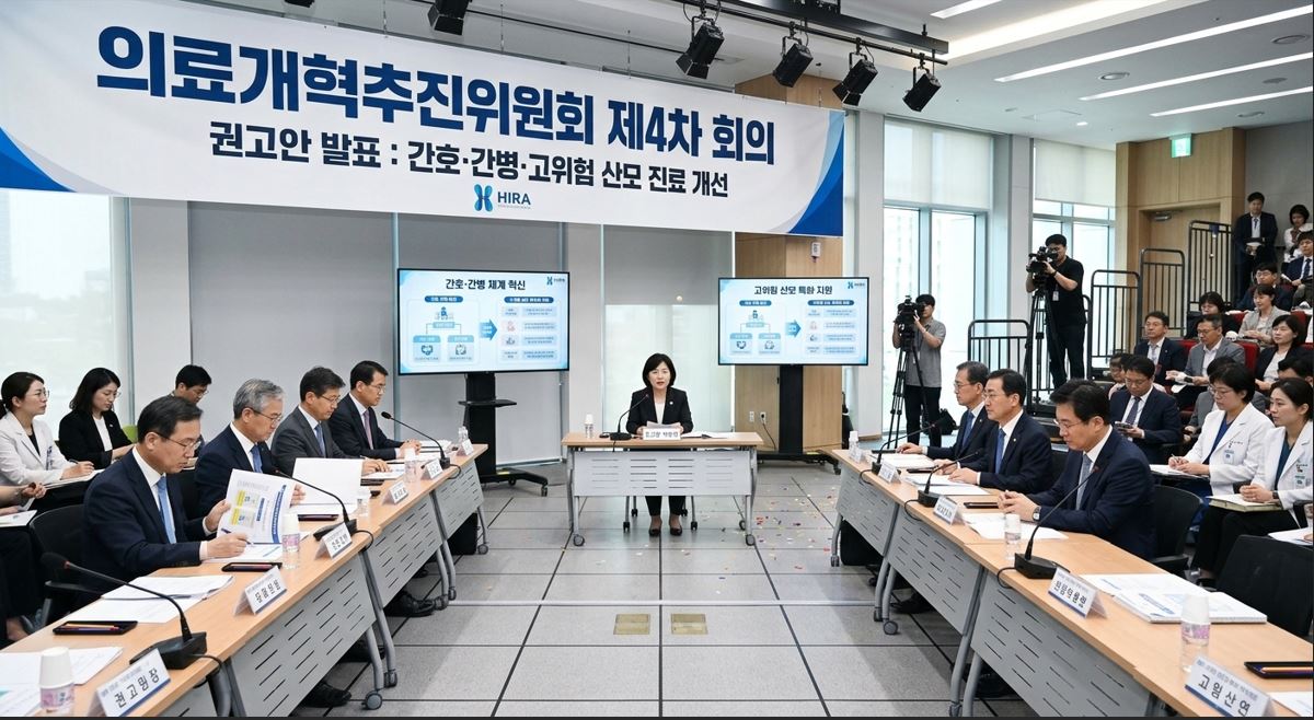의료혁신위, 간호·간병·고위험 산모 진료 개선 권고