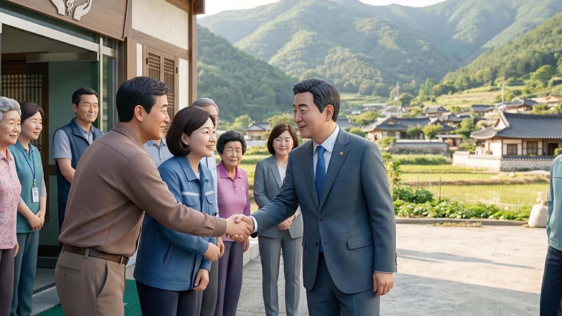이스란 복지부 제1차관, 산간지역 통합돌봄 안착 위해 봉화군 방문