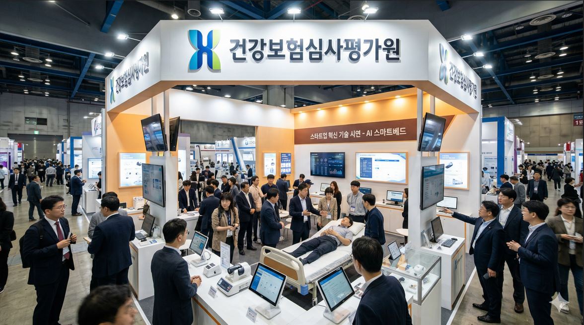 심평원, KIMES 2026서 창업경진대회 수상팀 홍보부스 운영