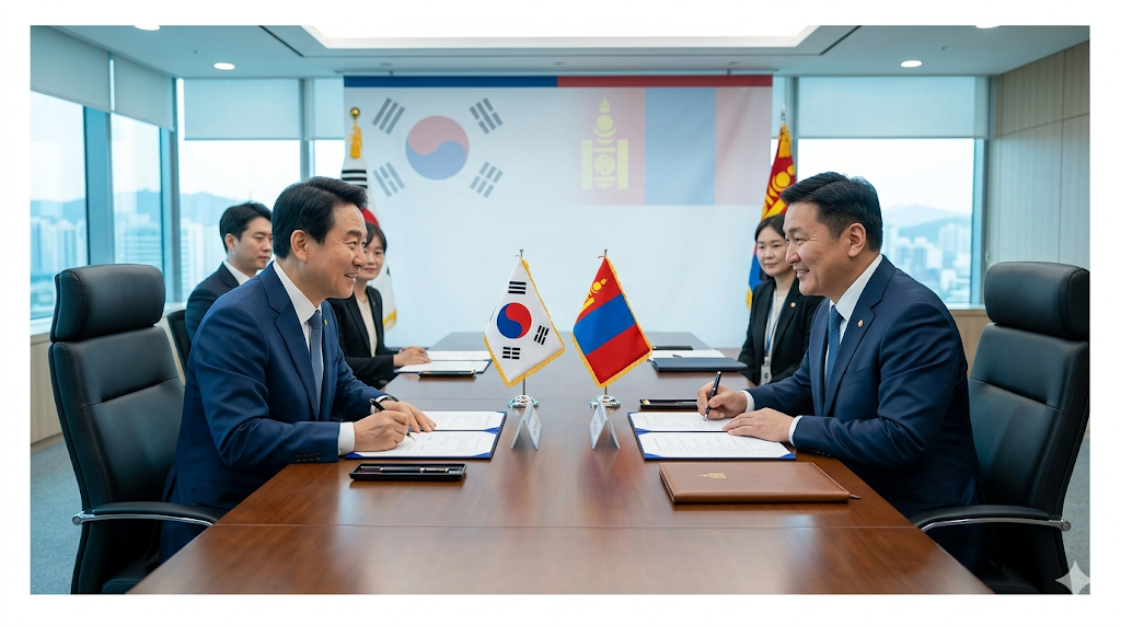 한국 몽골 보건부 장관 양자 면담 보건의료 협력 약정 체결