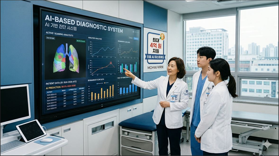 복지부, 의료 AI 테스트베드 지원사업 첫 공모…최대 4억 원 지원