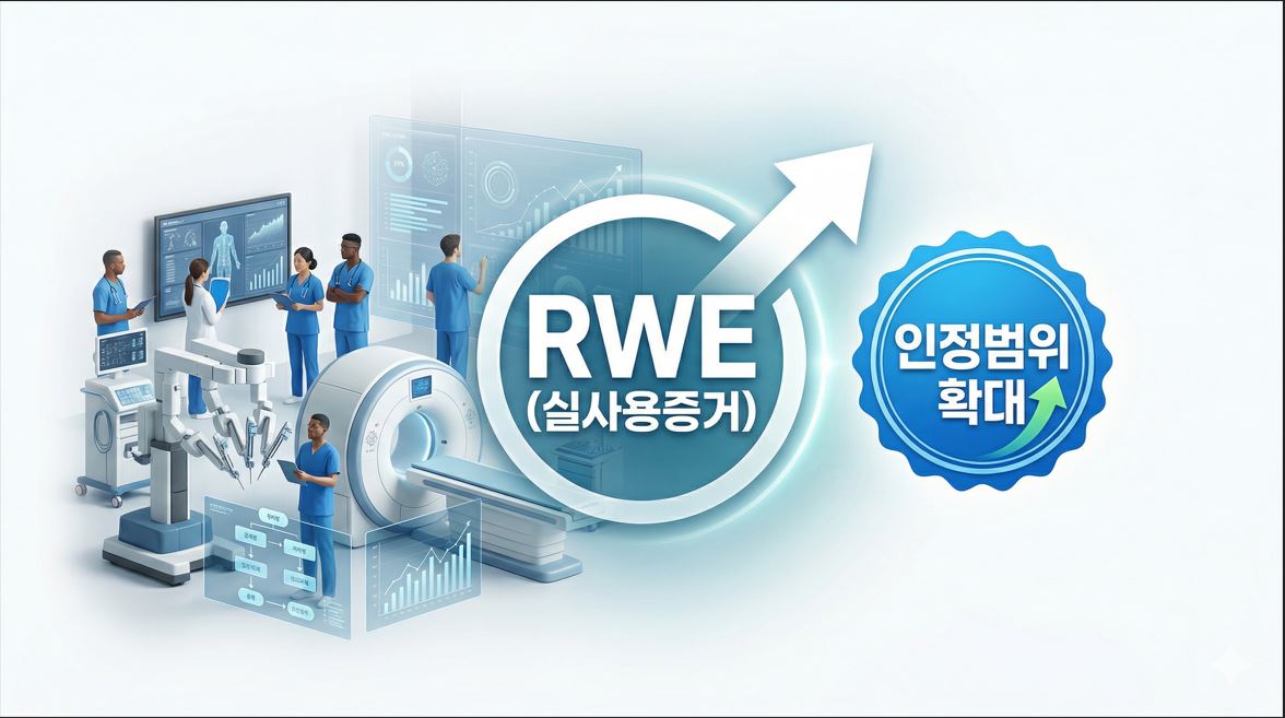 식약처, 의료기기 실사용증거(RWE) 임상자료 인정 범위 확대 추진