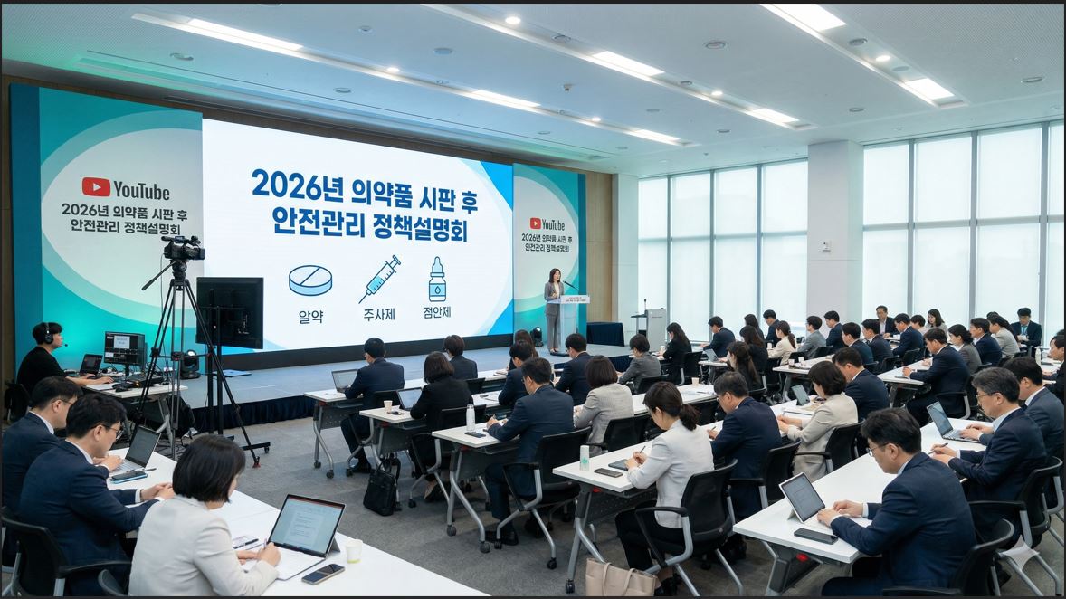 식약처, 의약품 시판 후 안전관리 설명회 개최…동등성재평가 확대
