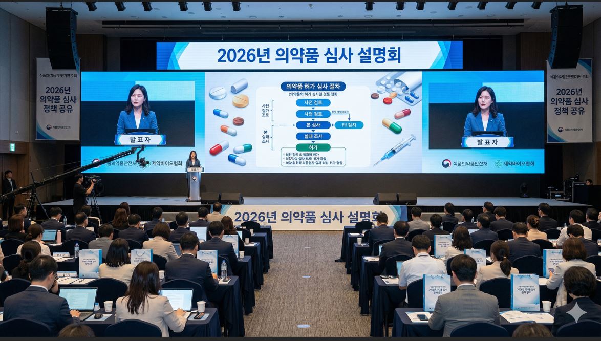 식약처, 의약품 심사 설명회 4월 1일 개최…최신 허가 방향 안내