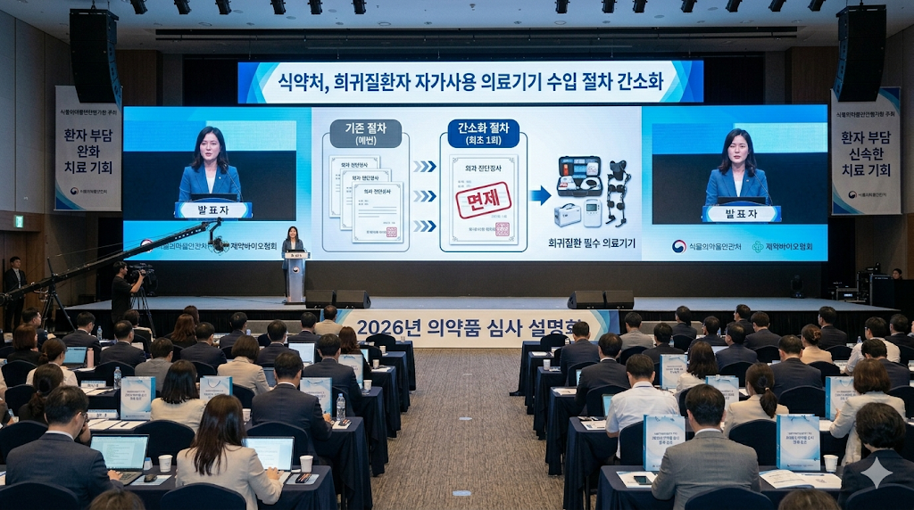 식약처 희귀질환자 자가사용 의료기기 수입 절차 간소화
