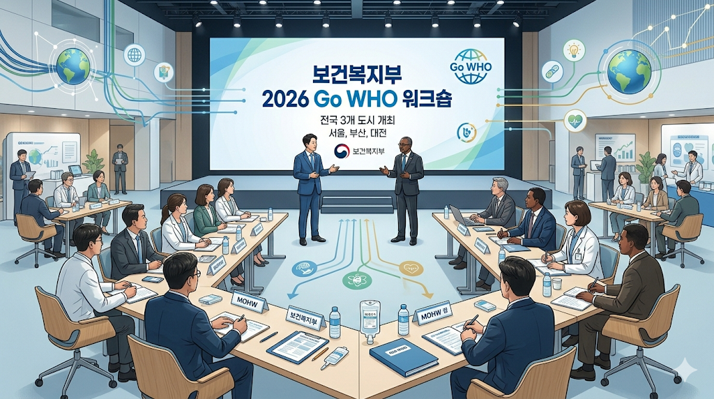 복지부 2026 Go WHO 워크숍 전국 3개 도시 개최 현장