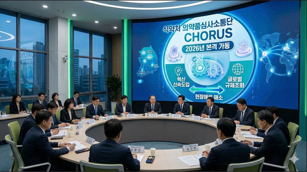 식약처 의약품심사소통단(CHORUS), 6개 분야 200여 명 체제로 본격 가동