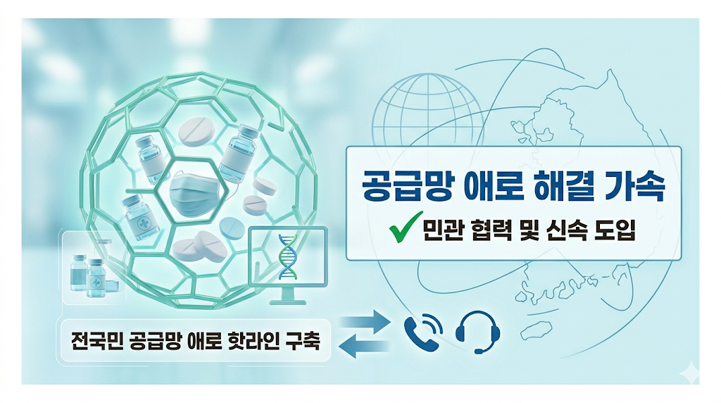 식약처 전국민 공급망 애로 핫라인 구축 안내