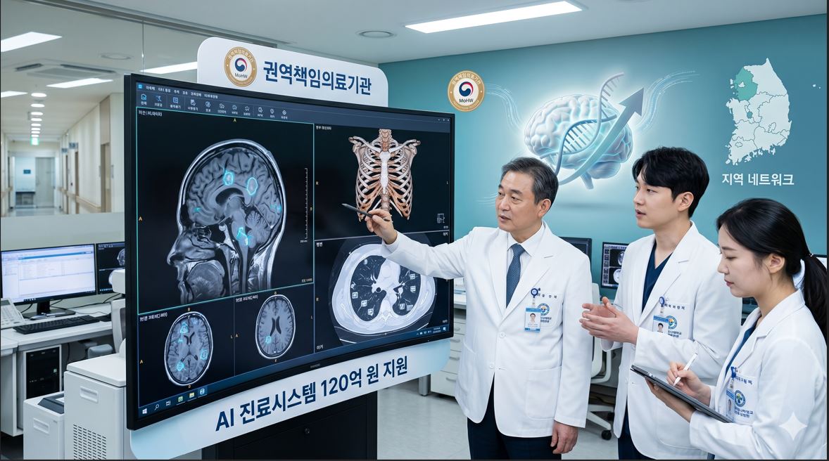복지부, 권역책임의료기관에 AI 진료시스템 120억 원 첫 지원