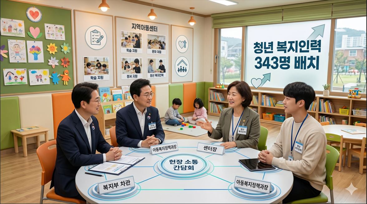 복지부, 야간 연장돌봄 센터에 청년 복지인력 343명 배치 추진