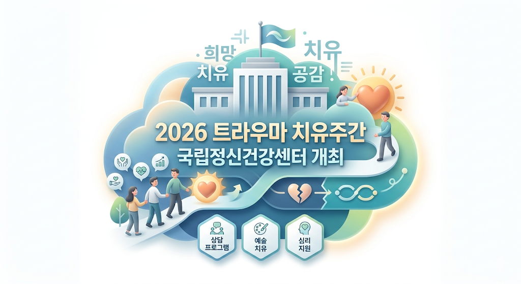 국립정신건강센터 2026 트라우마 치유주간 개최 안내