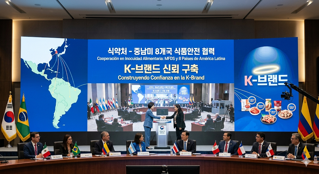 식약처 중남미 8개국 식품안전 협력 K-브랜드 신뢰 구축