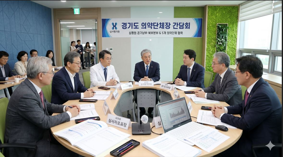심평원 경기남·북부본부, 의약단체장 간담회 공동 개최…소통 강화