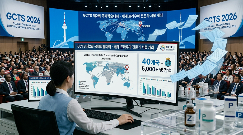 GCTS 제2회 국제학술대회 40개국 트라우마 전문가 서울 개최