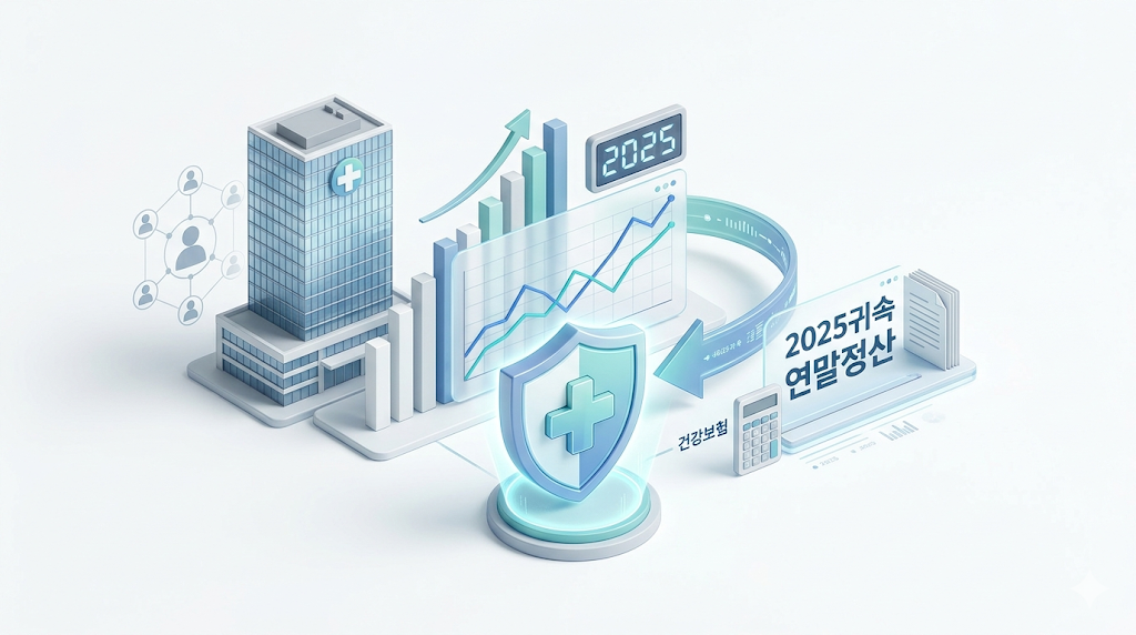 건보공단 2025년 귀속분 직장가입자 건강보험료 연말정산