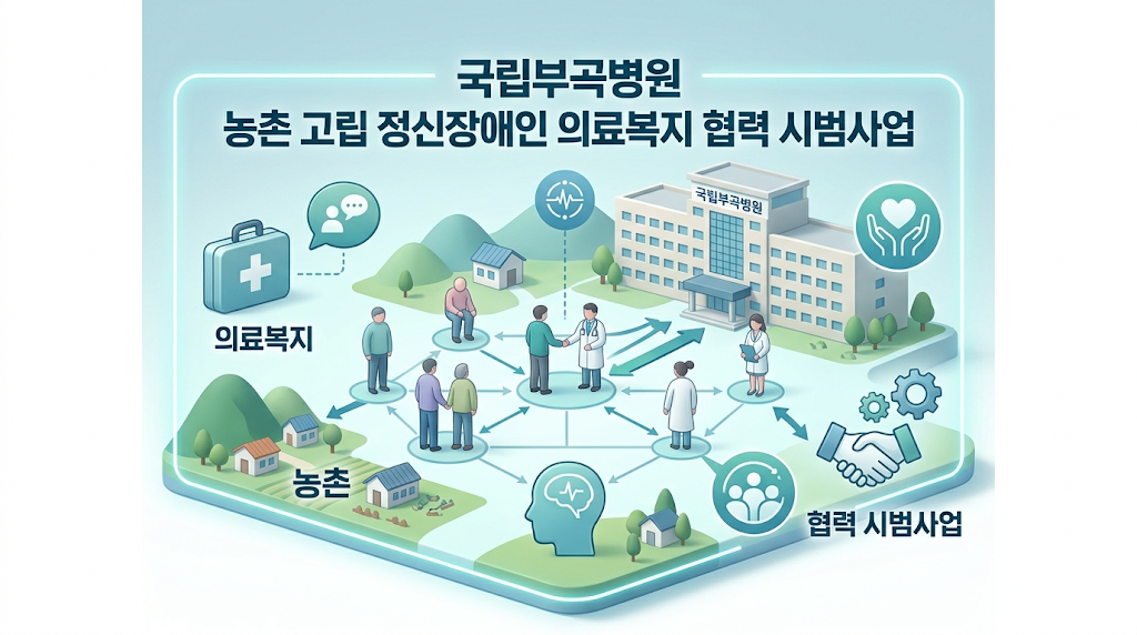 국립부곡병원 농촌 고립 정신장애인 의료복지 협력 시범사업
