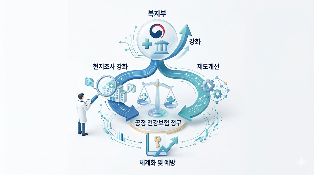 복지부 건강보험 거짓부당청구 현지조사 강화 제도개선