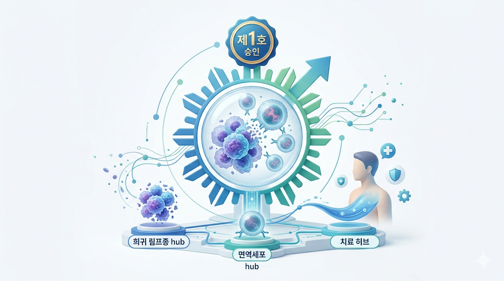 첨단재생의료 치료 제1호 승인 희귀 림프종 면역세포 치료