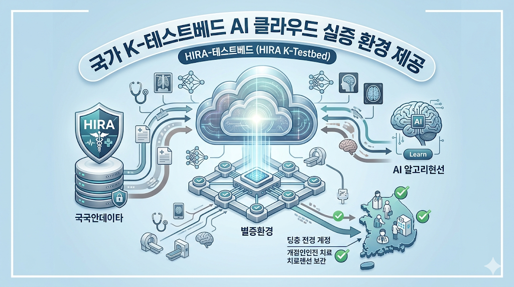 심평원 국가 K-테스트베드 AI 클라우드 실증 환경 제공 