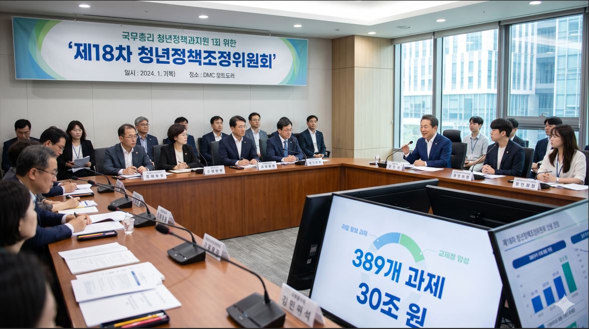김민석 총리, 청년정책 관계장관회의…389개 과제 30조 원 시행계획 확정