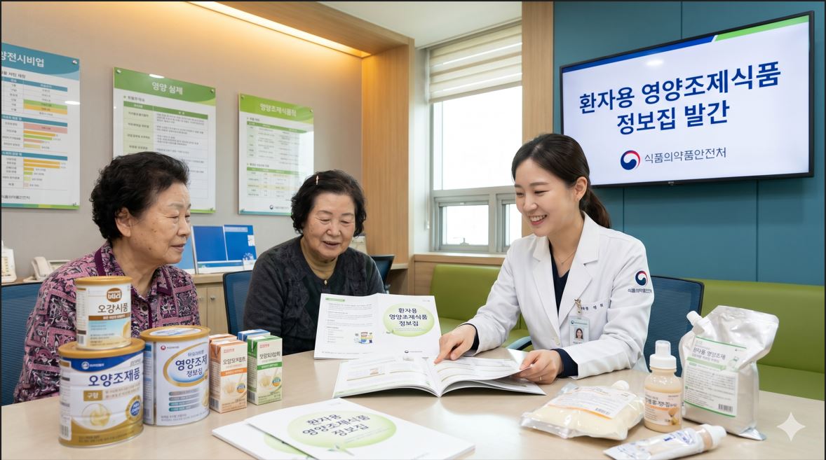 식약처, 환자용 영양조제식품 정보집 발간…질환별 맞춤 선택 지원