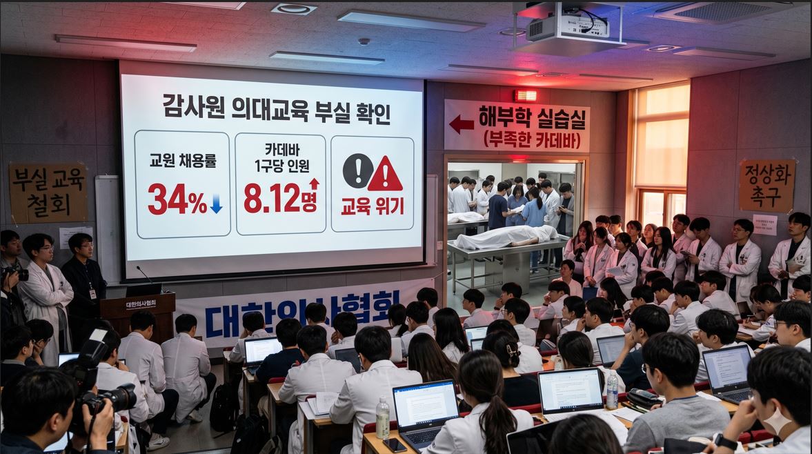의협, 감사원 의대교육 부실 확인에 "정상화 대책 즉각 마련" 촉구