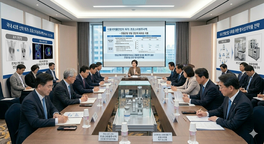 국내 43번째 신약 프로스타뷰주사액 허가, 전립선암 진단용 방사성의약품