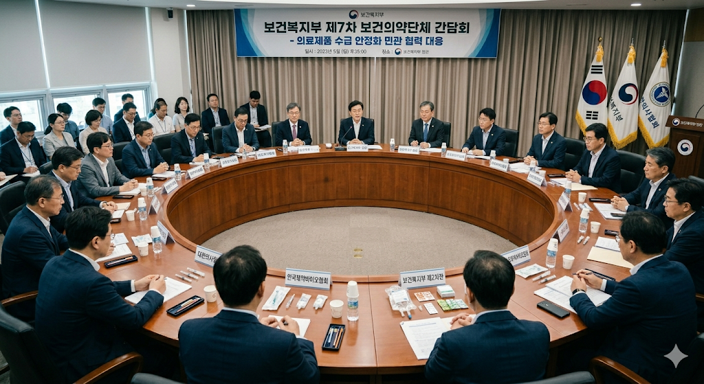 보건복지부 제7차 보건의약단체 간담회, 의료제품 수급 안정화 민관 협력 대응
