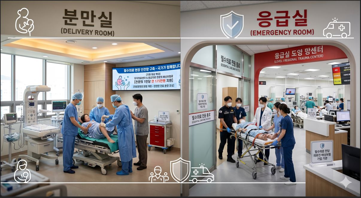 복지부, 필수의료 의료진 배상보험료 지원 모자센터·응급의료 확대
