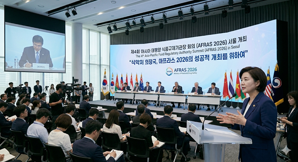 제4회 아시아 태평양 식품규제기관장 회의 아프라스 2026 서울 개최, 식약처 의장국