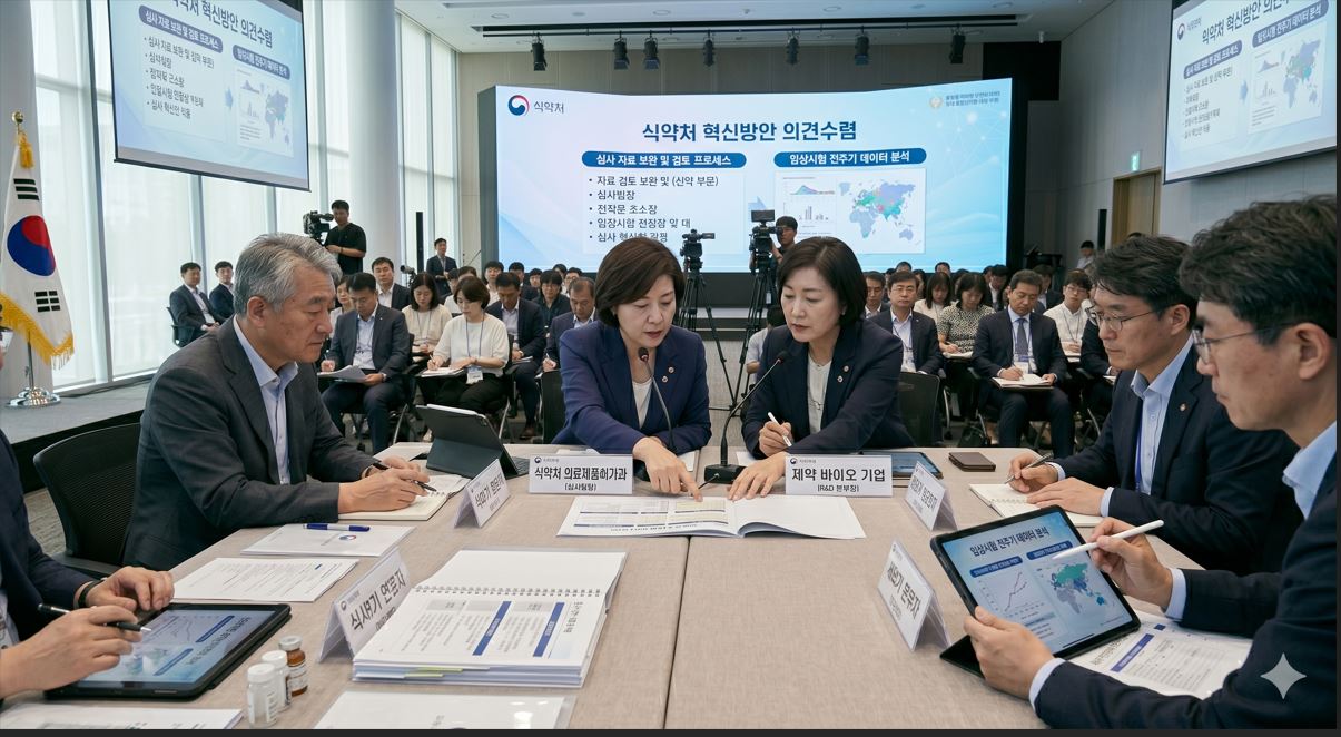 식약처, 신약·바이오시밀러·신기술의료기기 허가·심사 혁신방안 의견수렴