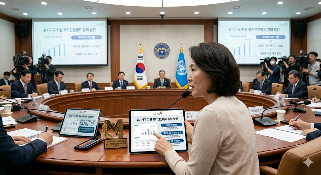 보건복지부 위기가구 지원 복지안전매트 강화 방안 국무회의 보고, 적극적 복지 전환