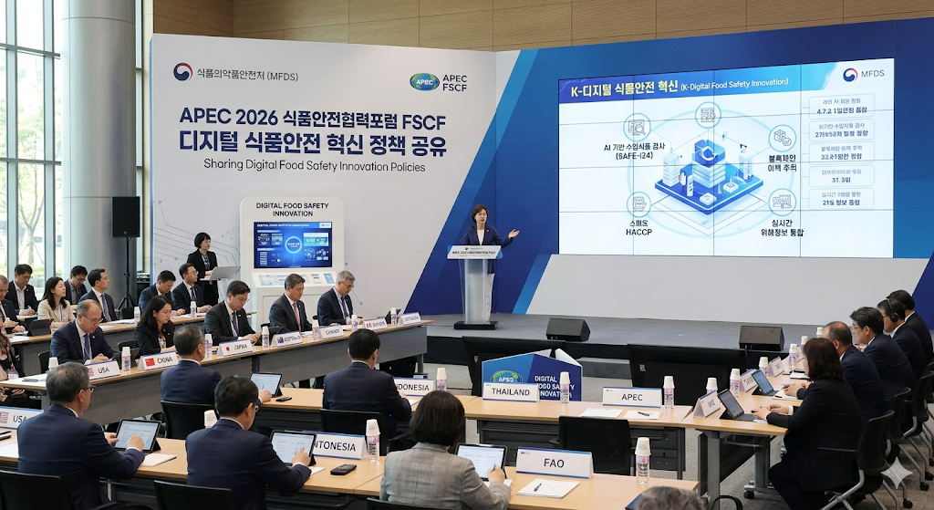 식약처 APEC 2026 식품안전협력포럼 FSCF 참석, 디지털 식품안전 혁신 정책 공유
