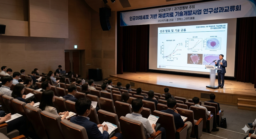 보건복지부 과기정통부 인공아체세포 기반 재생치료 기술개발사업 연구성과교류회 개최