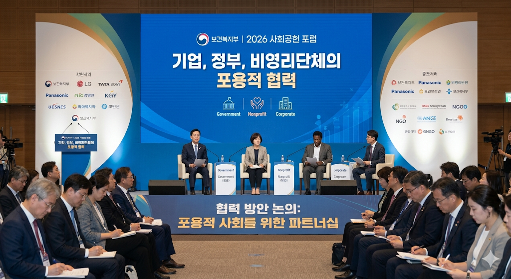 보건복지부 2026 사회공헌 포럼 개최, 기업 정부 비영리단체 협력 방안 논의