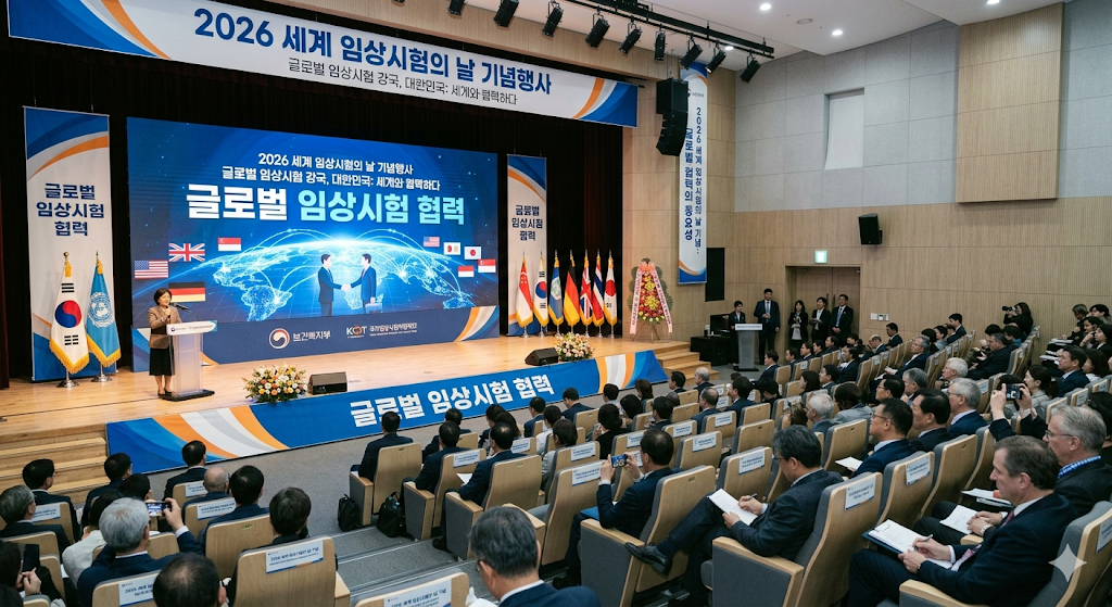 보건복지부 국가임상시험지원재단 2026 세계 임상시험의 날 기념행사 개최, 글로벌 임상시험 협력 강조