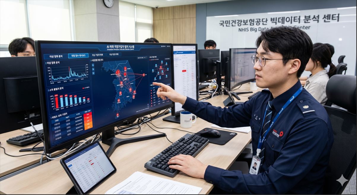 건보공단, 허위 직장가입자 지도점검 강화…AI 탐지모델 90.9% 적발