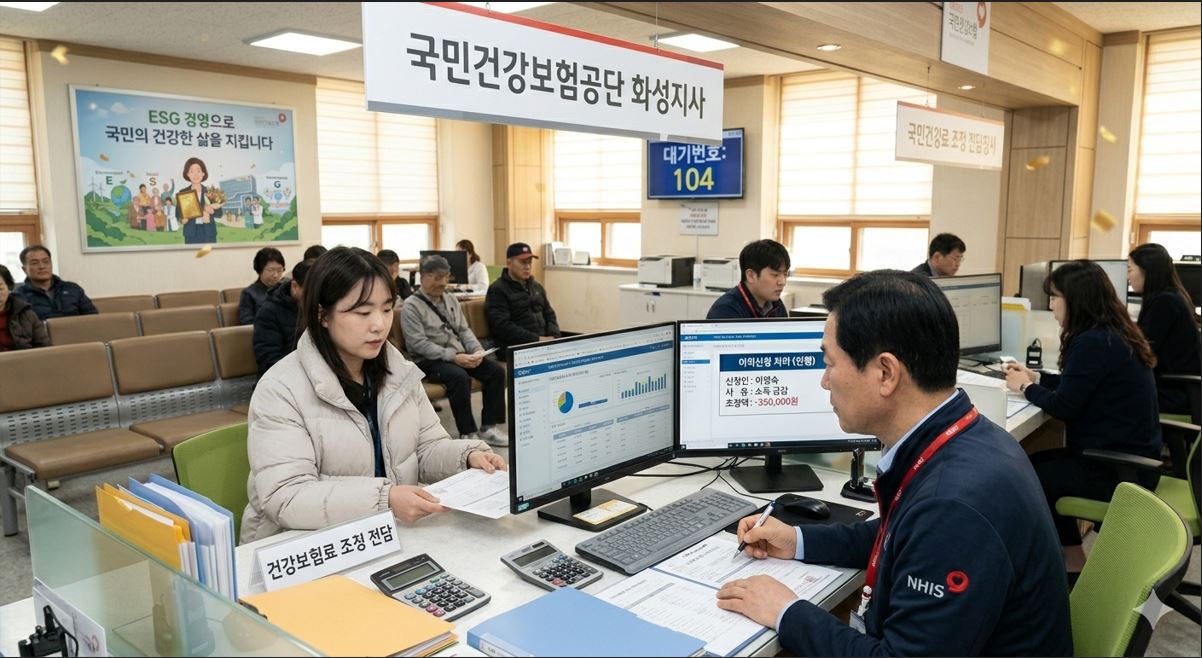 현수엽 복지부 1차관, 건보공단 화성지사 방문…고유가 피해지원금 점검