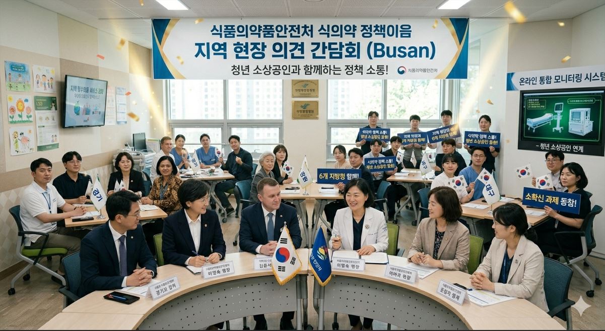식약처, 전국 6개 권역 '식의약 정책이음 지역현장 열린마당' 개최