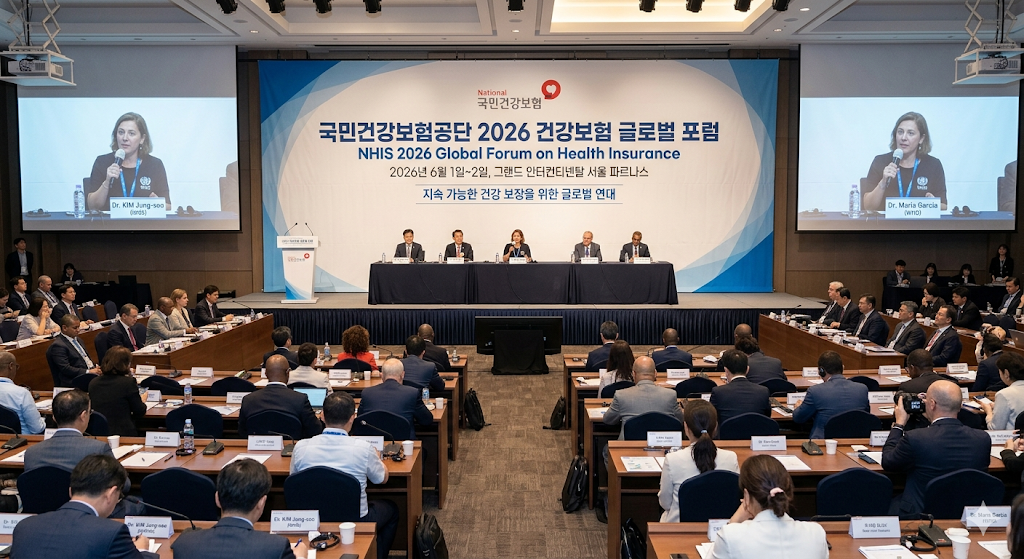 국민건강보험공단 2026년 건강보험 글로벌 포럼 6월 1~2일 그랜드 인터컨티넨탈 서울 파르나스 개최