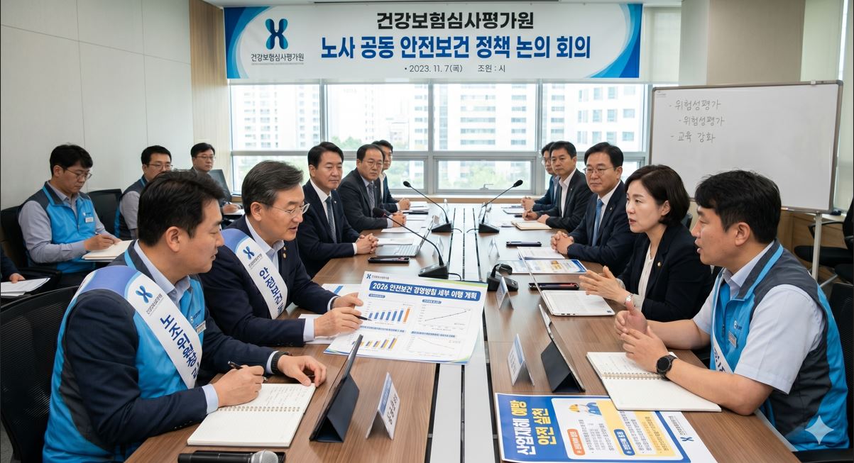 심평원, 2일 노사 공동 안전보건경영방침 선포식 개최