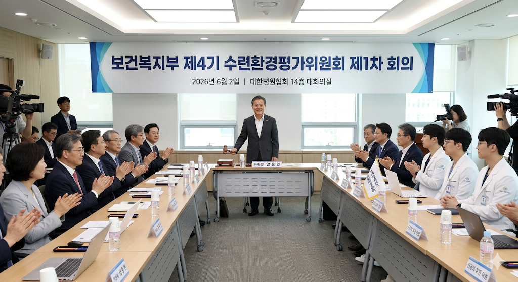 보건복지부 제4기 수련환경평가위원회 첫 회의 6월 2일 대한병원협회 개최, 전공의 추천 위원 2배 확대 양동헌 위원장 선출