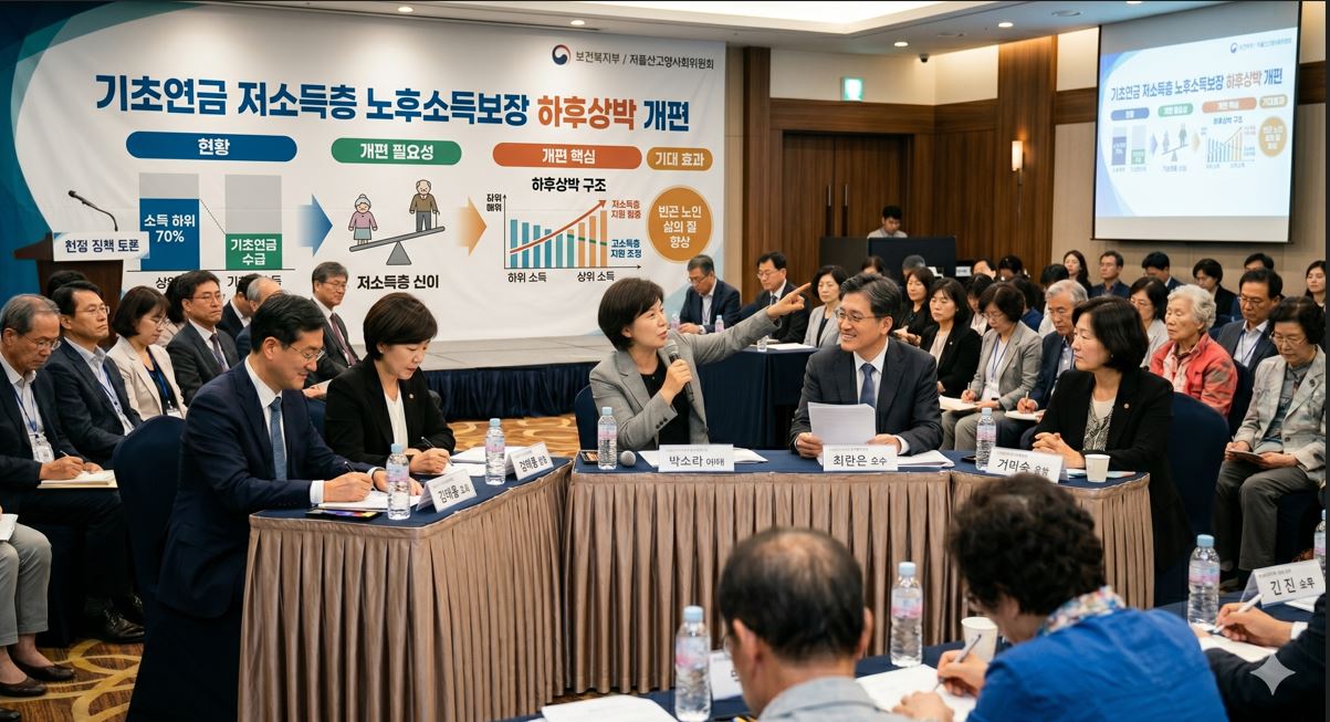 복지부, 기초연금 하후상박 개편 위한 전문가 포럼 개최