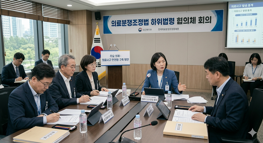 의료분쟁조정법 하위법령 협의체 회의 의료사고 안전망