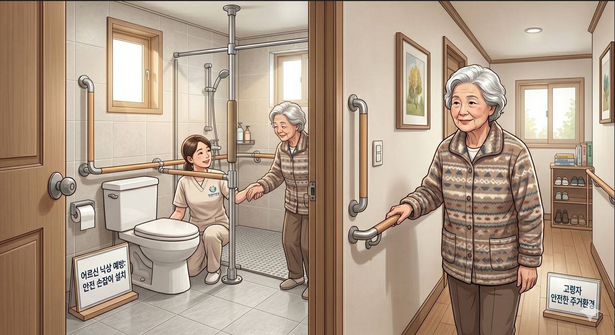 복지부, 어르신 낙상예방 재가환경지원 시범사업 시행