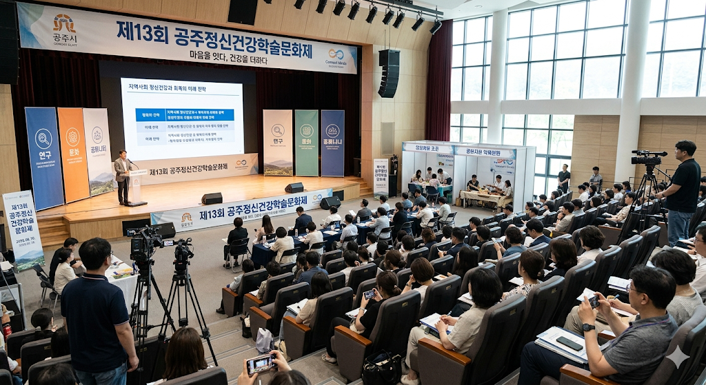 제13회 공주정신건강학술문화제 개최 관련 이미지