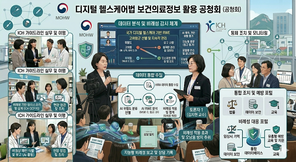 디지털 헬스케어법 보건의료정보 활용 공청회 관련 이미지