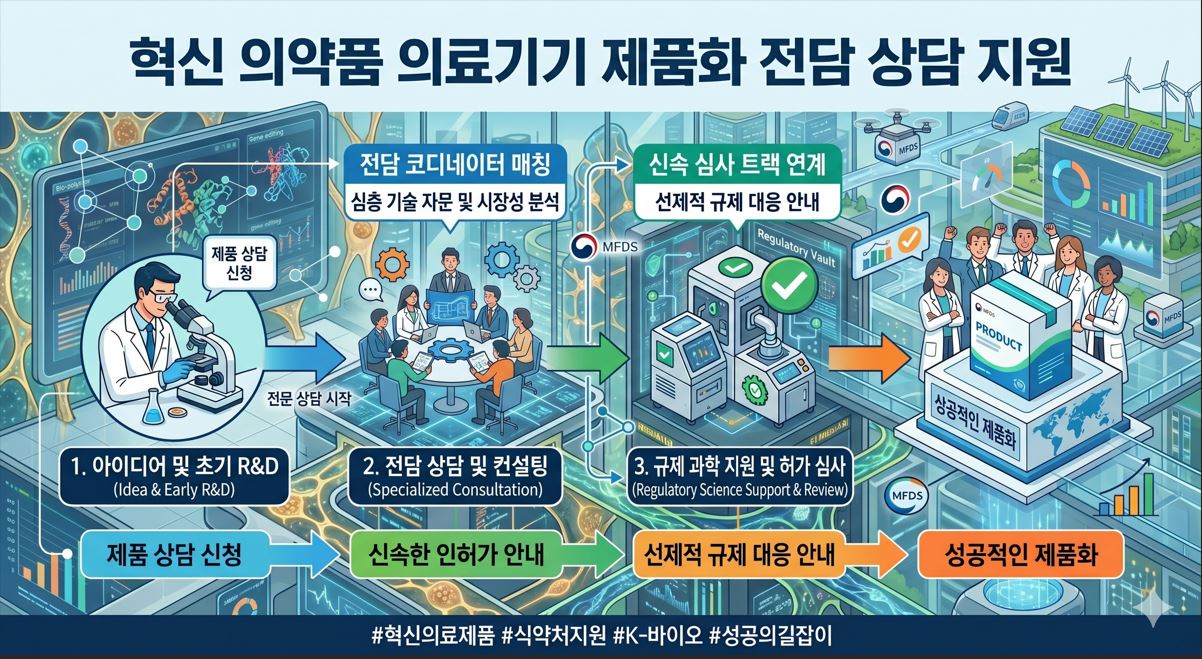 식약처, 혁신 의료제품 '길잡이' 신규 12개 집중지원